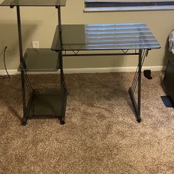 Glass Computer Table