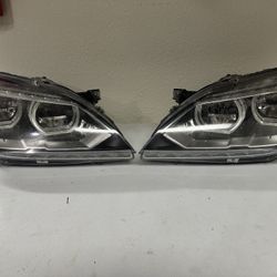 Pair of LCI Adaptive LEF Headlights