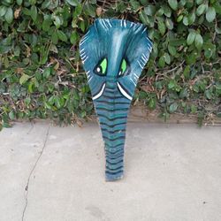 Hand Painted Acrylic Elephant- New