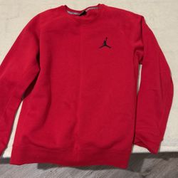Red Jordan Crew neck 