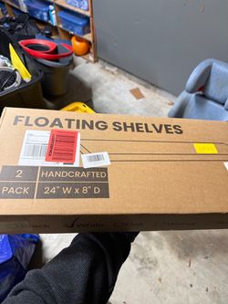 Floating shelves