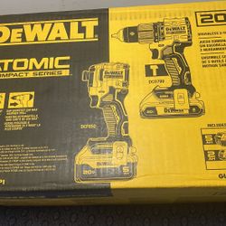 Dewalt  Hammer Drill And Impact Package 