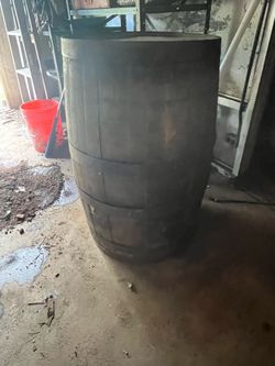 Old Whisky Barrell with Cork