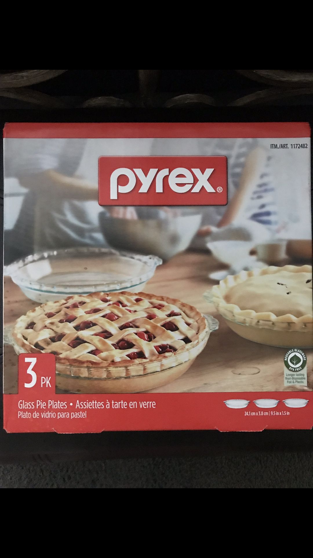 Pyrex Glass Pie Plates