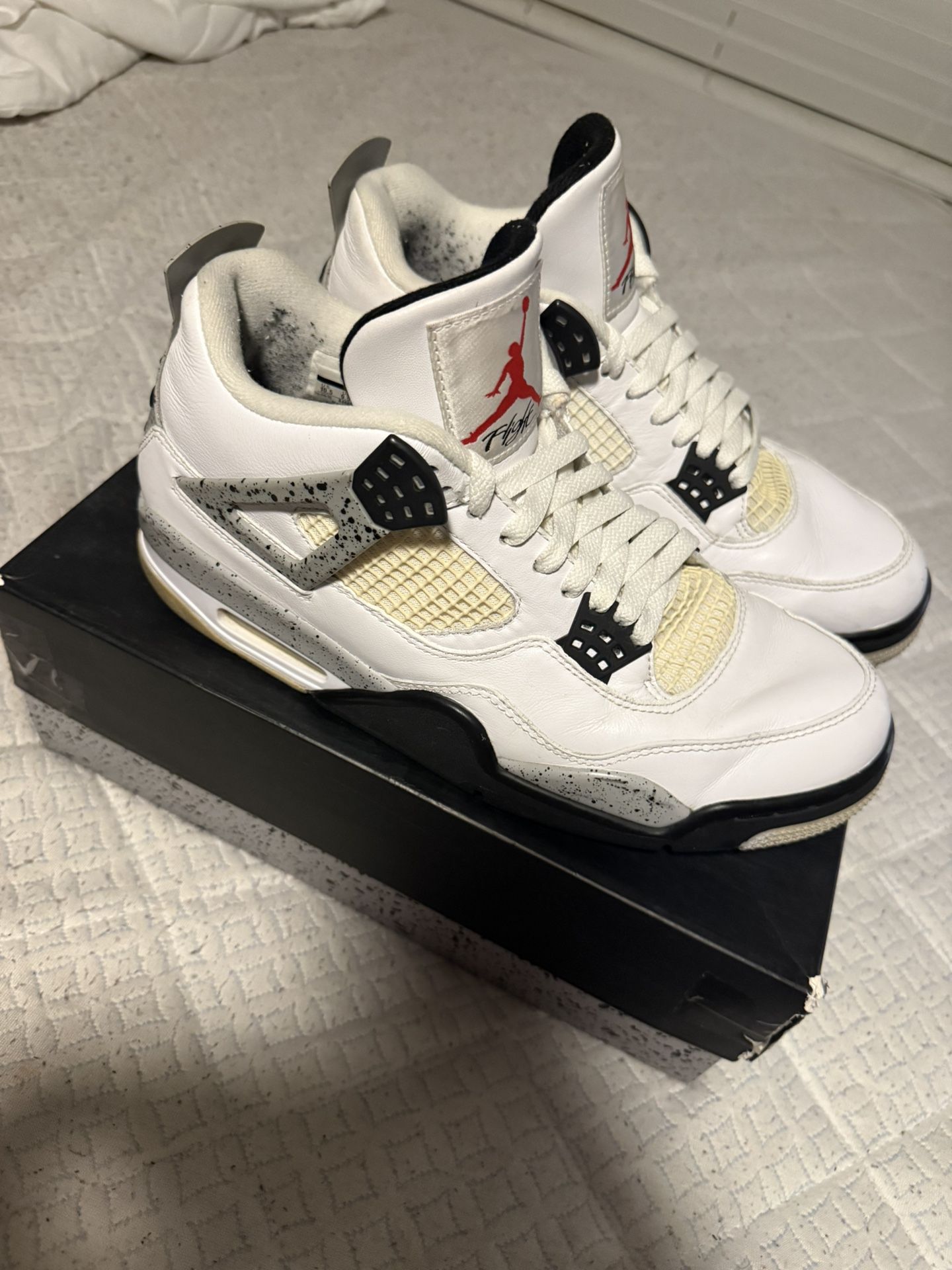 Jordan Retro 4 White Cement