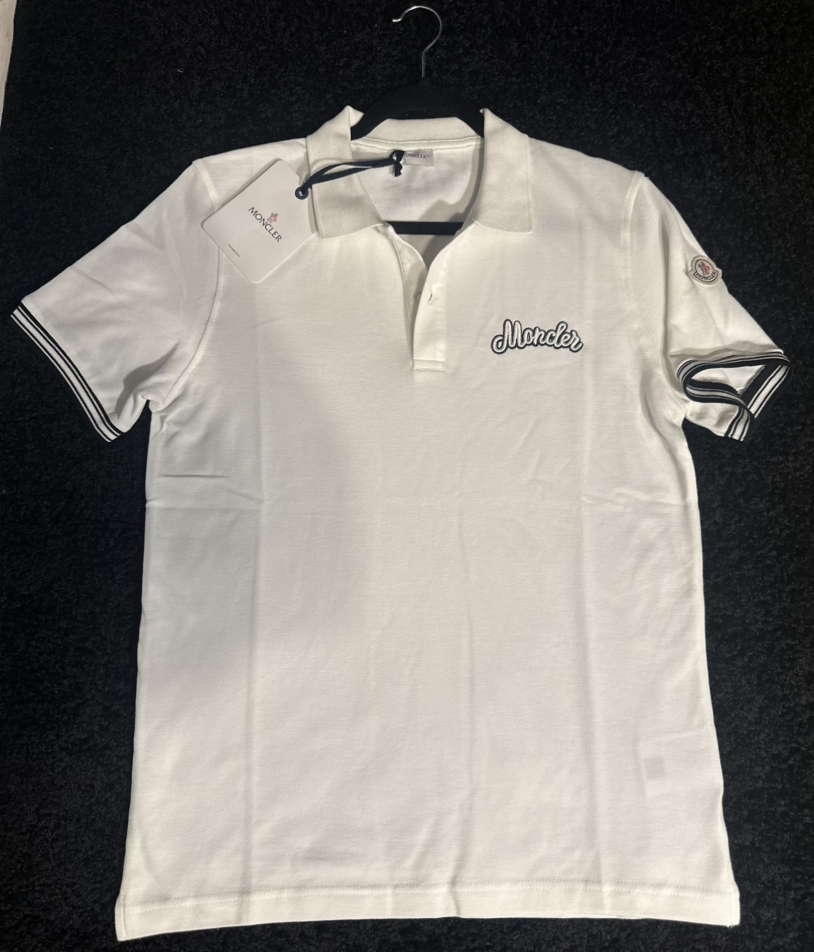 Moncler Polo (White)