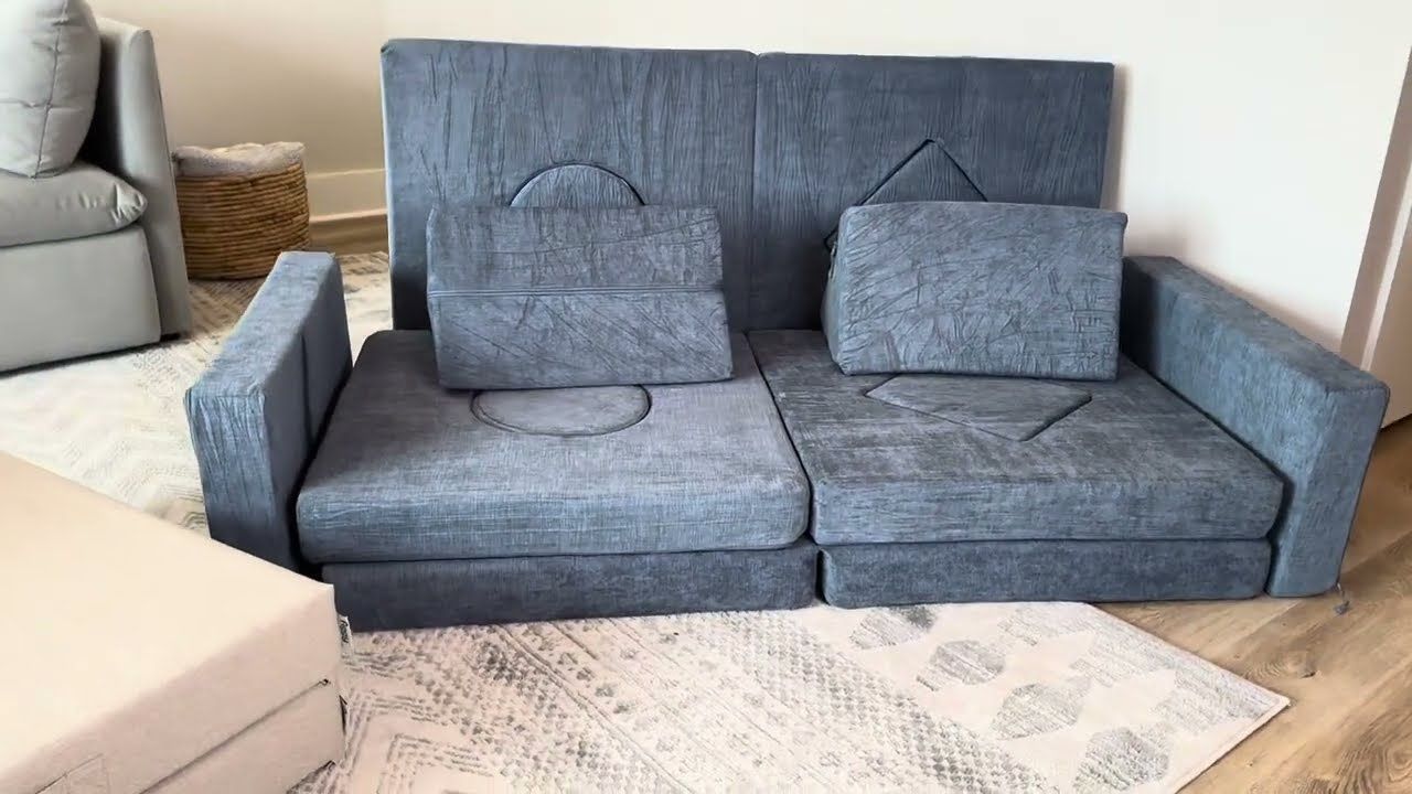 Nugget Style Kids Play Couch / Modular Foam Sofa - Costco Version