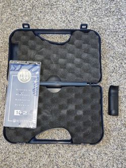 Beretta OEM Pistol Hard Case W/Backstrap Factory Original w/Foam Made In Italy