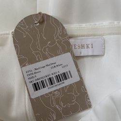 Meshki - Maci Crepe Mini Dress - White - S