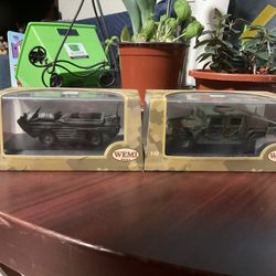 Wemi car models, military collection, new