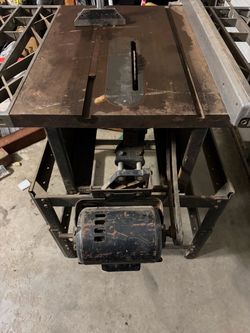 Vintage Craftsman table saw