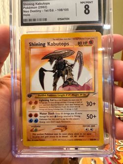 1st Edition Shining Kabutops - Pokemon