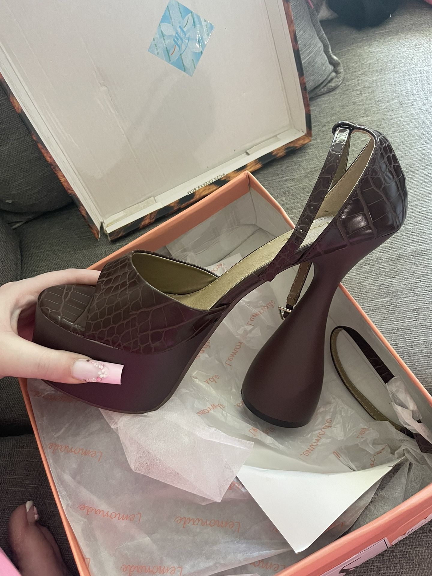 New Brown Heels