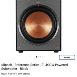 Klipsch 12in Sub