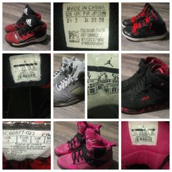 Adidas, Jordan's, FILA