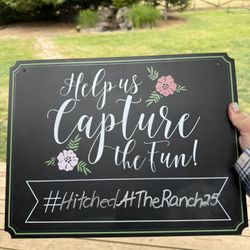 Help Us Capture The Fun #Sign 