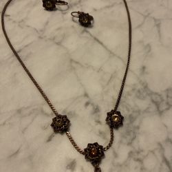 Necklace And Earrings Set