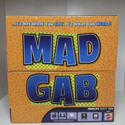 Mad Gab Board Game 2005 Patch Products Word Party Game 