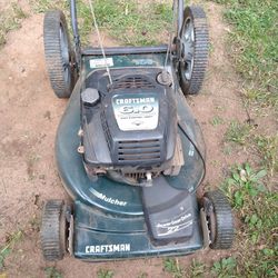 Craftman Lawn Mower Big Wheel Self Propelled.