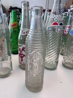 Vintage soda bottles