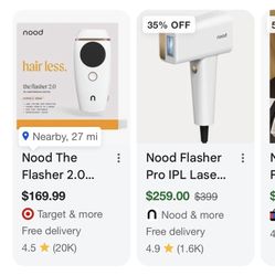 Nood The Flasher 2.0 Hair Removal 