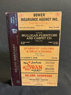 California  Polk’s Delano Earlinart McFarland City Directory 1979