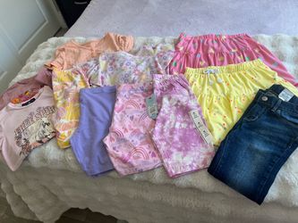 Gently Used Little Girls Shorts,Scorts,Tops & Jeans