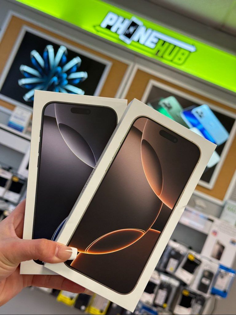 New Unlock iPhone 16 Pro Max 256Gb No Credit Needed Only $79 Down Payment Today!! Only At Phone Hub 540 Brayton Ave Fall River