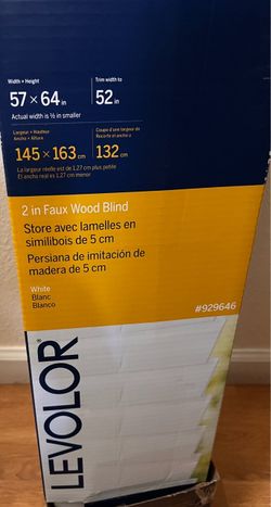 Window Blinds-White-New