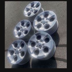 5 — 18x7 5x127 5x5 Stock Jeep Wrangler Jk JL Grand Cherokee Wheels Rims !!