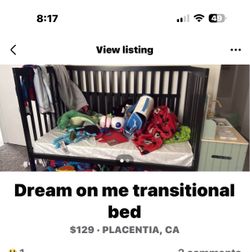 Dream on me - transitional bed