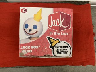 Licensed Jack In The Box Mask/Helmet