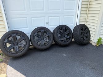 20 inch rims and mud tires