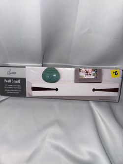 True Living Essentials White Wall Shelf
