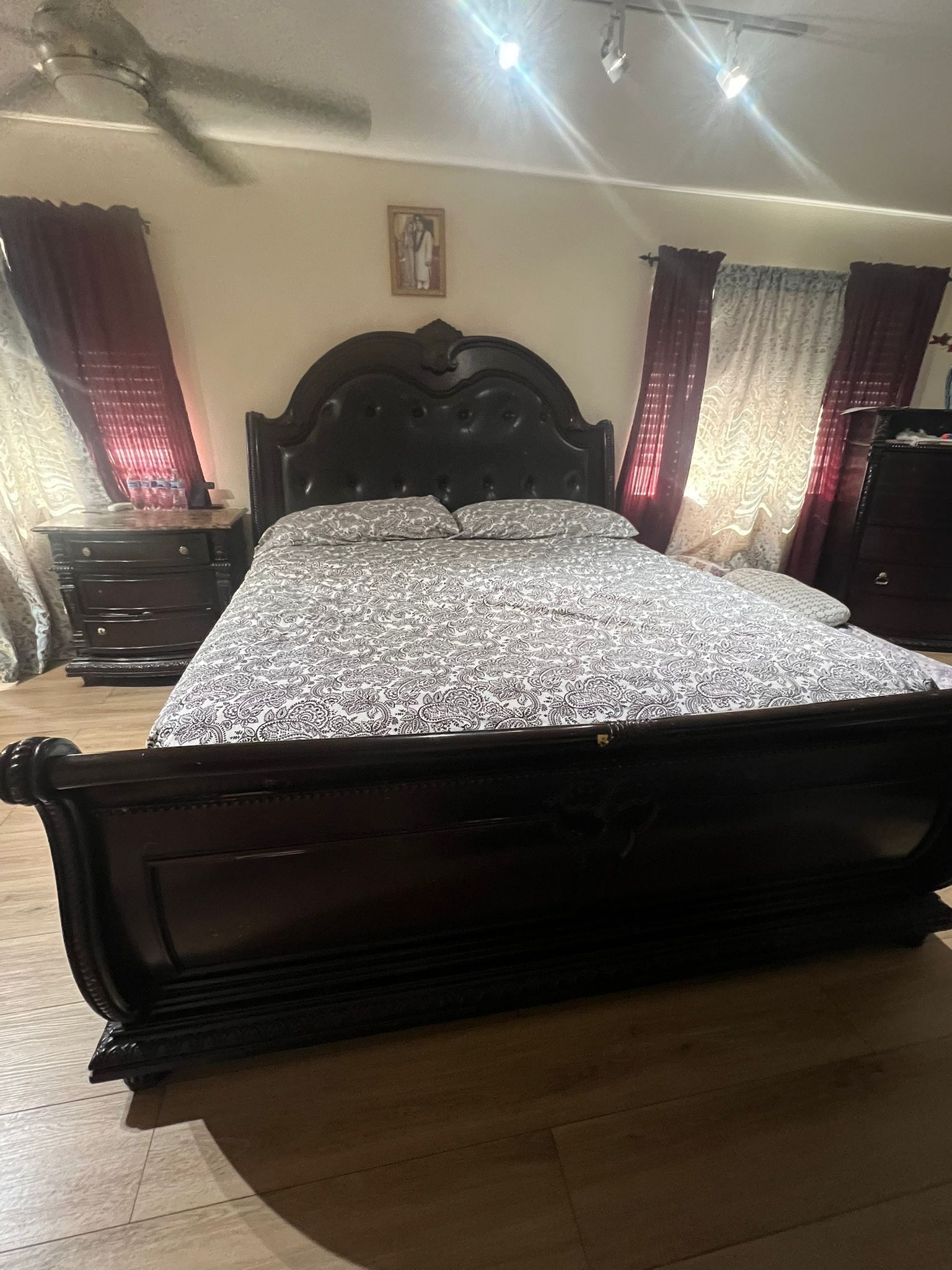 California King Bed Set