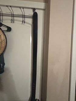 Black Leather Guitar Strap