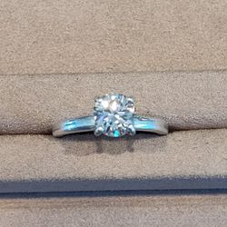 1.5 Moissanite Ring 