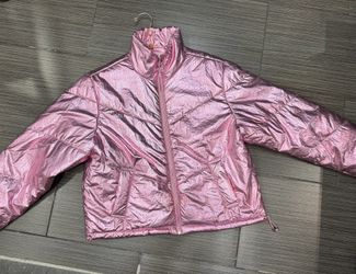 Pink Metallic Jacket