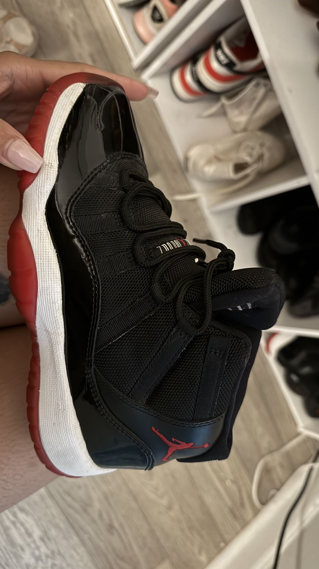 Jordan 11 Retro Bred Size US 4Y