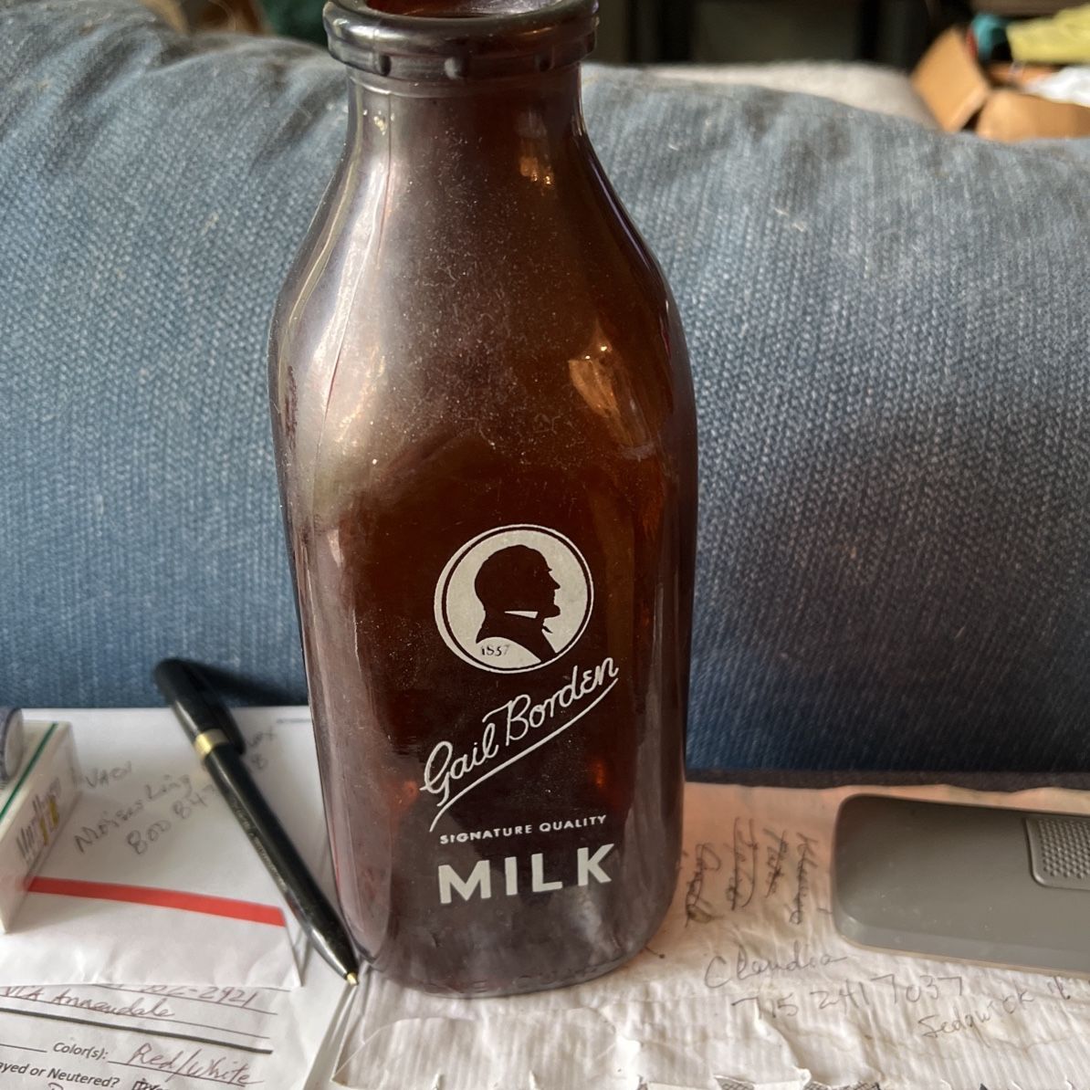 Old milk Bottle