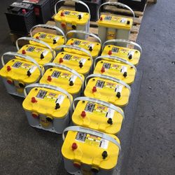 OPTIMA Batteries OPT8014-045 8014-045 D34/78 YellowTop Dual Purpose car truck Battery. Bateria Para Carro Camioneta

PRICE IS FIRM. Optima yellow top 