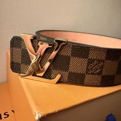 Louis Vuitton Belt Monogram Brown 