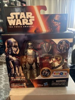 CAPTAIN PHASMA ( 3.75" ) STAR WARS THE FORCE AWAKENS ( TOYS R US ) ACTION FIGURE