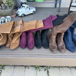 Women’s Boots 6 Pairs 