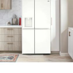 LG white Refrigerator Model Nr Lrsxs2706w Brand New In The Box