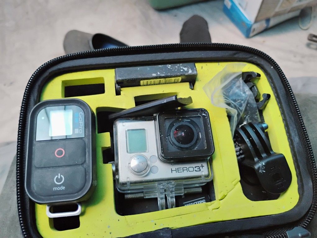 GoPro Camera 3hero With Some Vintage Jewelry