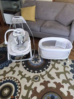 Ingenuity All in one, Bassinet, rocking chair and baby swing