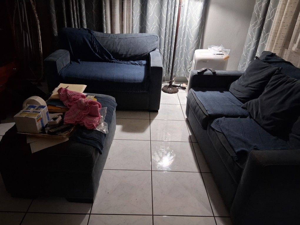 3 PEICE SOFA BED SET