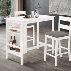 3pc Counter Height Dining Set