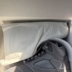 Nike Air Jordan Retro 5 “Wolf Grey” Men’s Size 10 New